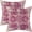 Boho-31, variant on Set of 2 Merry Christmas Pine Tree Snowflake Cotton Linen Square Decoration Throw Pillow Cover Cushion Case for Sofa Couch 18x18 Inche (Green and Beige)