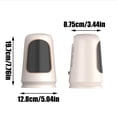 thumbnail image 3 of LNGOOR Battery Operated Heaters Desktop Heater Heating Electric Heater Home Heater High Power Mini Heater, 3 of 4