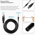 thumbnail image 3 of JYX Wired Dynamic Microphone, 9.8 ft Cord Handheld Microphone for Singing, Wired Karaoke Mic, 6.35mm Plug, 3 of 9