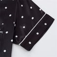 thumbnail image 4 of BOBOGOJP Pyjama pour Filles en Coton Ensemble Estival Court pour Filles 2t Noir, Taille 11-12 Ans, 4 of 5