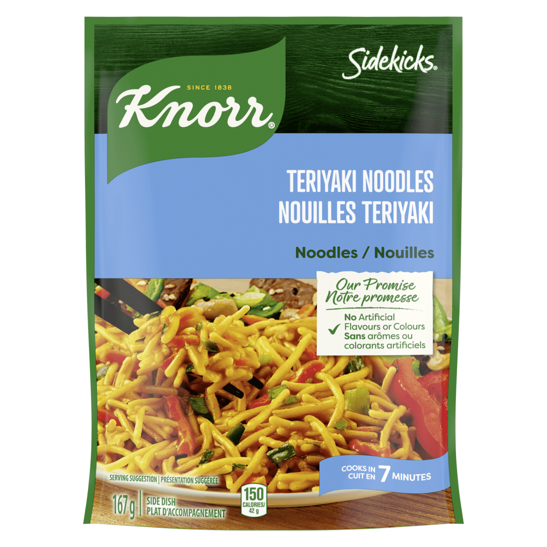 Pâtes à la nouille teriyaki Sidekicks de Knorr