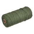 thumbnail image 1 of Unique Bargains Cotton Rope Twine String Twisted Braided Cord, Army Green 100m/109 Yard for Wall Hanging, Macrame Knotting, 1 of 7