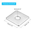 thumbnail image 2 of Uxcell Rondelle Carrée, Lot de 10, M8x30x30x2 mm, Rondelles Carrées pour Plaques en Acier Inoxydable 304, 2 of 5