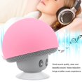 thumbnail image 2 of Fdit Bluetooth Haut-Parleur Sans Fil, Mini Bluetooth Sans Fil Portable Champignon Haut-Parleur Subwoofer avec Fonction Ventouse (Rose), 2 of 9