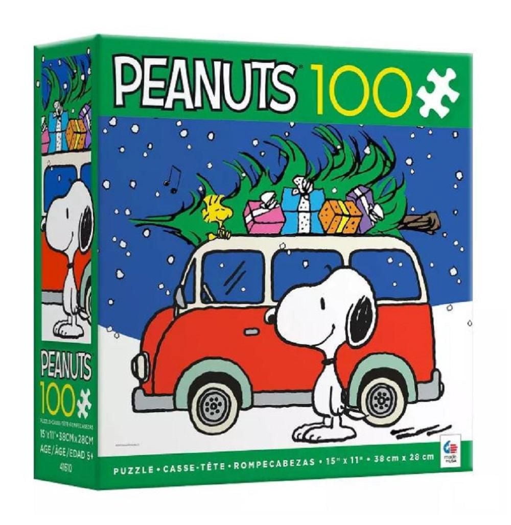 Ceaco Peanuts 100-Piece Puzzle Peace and Presents