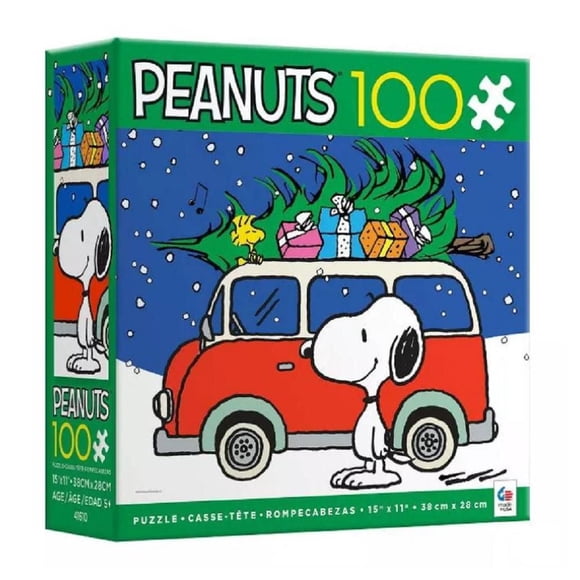 Ceaco Peanuts 100-Piece Puzzle Peace and Presents