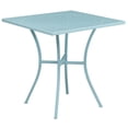 thumbnail image 1 of 28'' Square Gold Indoor-Outdoor Steel Patio Table, 1 of 3