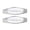 2 pcs, variante sur YAOMOBB Étagère de Rangement pour Maquillage Étagère d'Angle de Salle de Bain Organisateur de Douche Rotatif à 360 Degrés Support de Rangement pour Maquillage