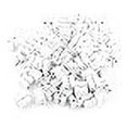 thumbnail image 3 of Quick Terminal, 100pcs Quick Splice Wire Terminals T-Tap Self-Stripping 10A 220V 2 Pin Push Quick Wire Cable Connector White Wiring Terminal Male Spade Disconnect Kit, 3 of 4