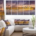 thumbnail image 1 of Pennsylvania Railroad Bridge Skyline - Landscape Canvas Art Print, 1 of 3