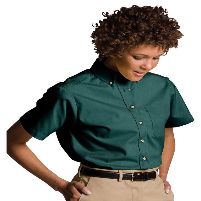 Edwards Chemise Popeline à Col Boutonné pour Femme, Style 5230