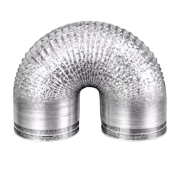Aluminum Foil Pipe Vent Hose Flexible Ducting Ventilation Hydroponic Accessory