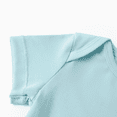 thumbnail image 4 of PatPat Baby's Cotton Solid Mint Colorful Short-sleeve Bodysuit, 4 of 5
