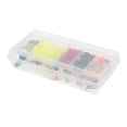 thumbnail image 2 of 101PCS Fishing Lures Tackle Mixed Hard Baits Soft Baits Popper Crankbait VIB Topwater Fishing Lures Hooks Fishing Accessories Kit Set with Storage Box, 2 of 5