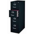 thumbnail image 2 of Pemberly Row Set of 6 Metal 4-Drawer Letter Width Vertical File Cabinet in Black, 2 of 11