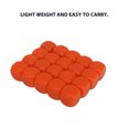 thumbnail image 2 of Cubes d'Angle Ronds Vierges 16mm Coins Ronds Vierges 20 Pcs Jouets Éducatifs en Plastique Vierges 16mm pour Jeux de Société Fête, 2 of 7