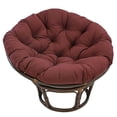 thumbnail image 1 of 44-inch Solid Twill Papasan Cushion (Fits 42-inch Papasan Frame) - Burgundy, 1 of 2
