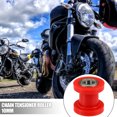 thumbnail image 2 of Unique Bargains 2 Pcs 10mm Drive Chain Pulley Chain Adjustment Tensioner Rubber Wheel Guide for Motorcycle ATVs Red, 2 of 7