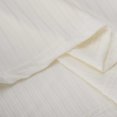 thumbnail image 4 of T-shirts Blancs pour Hommes Hommes Décontracté Uni Col Rabattu Chandail à Rayures Haute Élasticité Manches Courtes Blouse Extensible Chemises d'Enseignant,White,S, 4 of 8