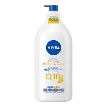 NIVEA Q10 Firming Body Lotion for Women with Q10 and Vitamin C, Normal Skin