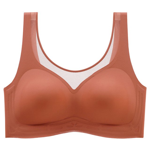 Timegard Bras for Women No Underwire Semaless Back Smoothing Full Coverage Comfortable Sleep Bralette