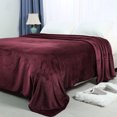 thumbnail image 2 of Unique Bargains Flannel Fleece Blanket Soft Warm Wide Hemmed, 2 of 10