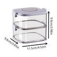 thumbnail image 3 of Vaidha Spice Organizer Kitchen Home Pepper Storage Box Sealed Jar Condiments Seasoning Seasoning Jar, 3 of 6