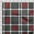 thumbnail image 3 of oneOone Silk Tabby Fabric Tartan Check Fabric Prints By Yard 42 Inch Wide, 3 of 4