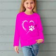 thumbnail image 4 of Birdeem Chemises à Manches Longues pour Filles Chemises à Manches Longues Imprimés Mignons Col Rond Hauts Blouses Décontractées Habillées Vêtements Chemises à Manches Longues pour Filles, 4 of 4