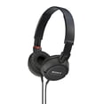 thumbnail image 1 of Sony MDRZX100/BLK  ZX Series Stereo Headphones, 1 of 1