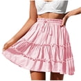 thumbnail image 3 of WRKEKC Jupes Mini pour Femmes, Jupes d'Été pour Femmes, Jupe Mi-Mollet Imprimée Décontractée de Mode pour Femmes, 3 of 8