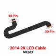 thumbnail image 4 of New For iMac 21.5" A1418 LCD Cable LVDs LED Display Screen Cable 2K 4K Resolutions 2012 2013 2014 2015 2016 2017 Years 2015 MK442 Lcd Cable, 4 of 5
