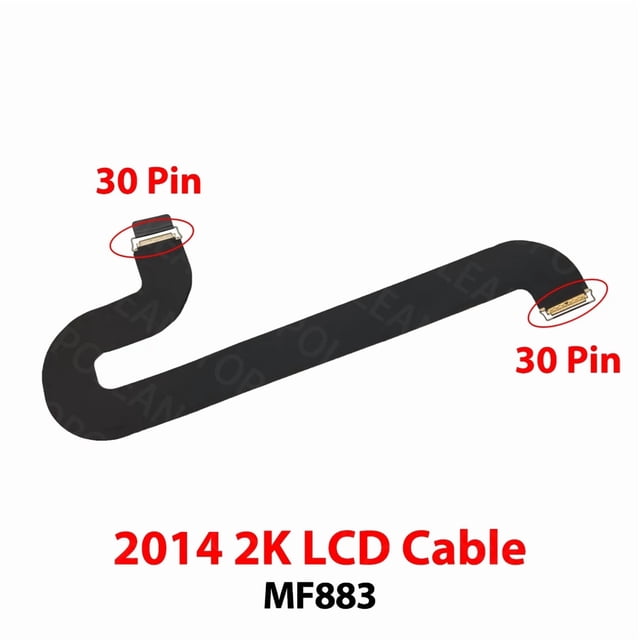 New For iMac 21.5" A1418 LCD Cable LVDs LED Display Screen Cable 2K 4K Resolutions 2012 2013 2014 2015 2016 2017 Years 2014 2K Lcd Cable