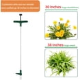 thumbnail image 4 of Weed Puller, Stand Up Weeder Hand Tool, Long Handle Garden Weeding Tool with 3 Claws, Hand Weed Hound Weed Puller for Dandelion, Standup Weed Root Pulling Tool and Picker, Grabber (1 Pack), 4 of 8
