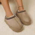 thumbnail image 3 of Women Platform Home Slippers Chunky Soft Sole Slip-On Winter Boots, 3 of 5