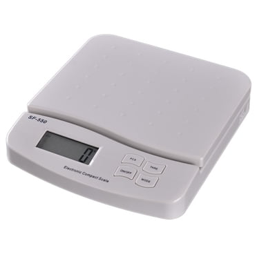 Digital Parcel Scales up to 30 kg in 1 g Steps, Postal Scale, Letter Scale, One Scale for All Purposes (Home/Office/Warehouse/Market), Gram Accurate with LCD Display, Batteries Included
