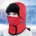 thumbnail image 3 of Chapeau Trappeur Réfléchissant Ajustable Unisexe Chapeau de Cyclisme pour l'Hiver, 3 of 10
