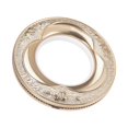 thumbnail image 1 of Unique Bargains 42mm Curtain Grommets Eyelets Roman Rings Home Decor Window Rose Gold 32pcs, 1 of 6