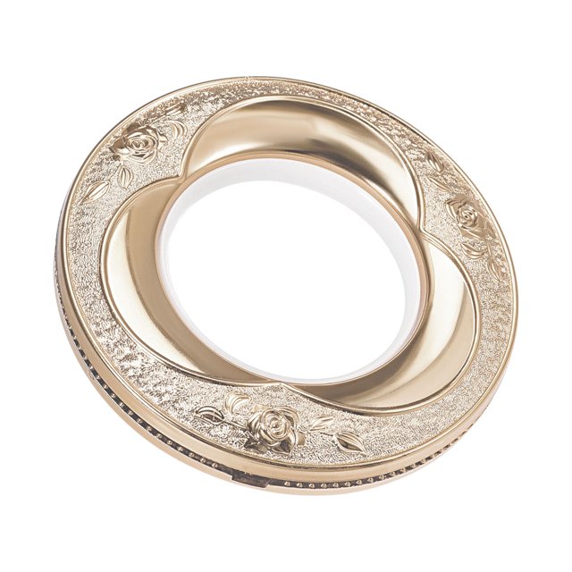 Unique Bargains 42mm Curtain Grommets Eyelets Roman Rings Home Decor Window Rose Gold 32pcs