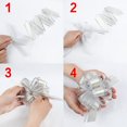 thumbnail image 3 of HLONK 10 PCS Large Pull Bow Gift Wrapping Bows  Pull Bow with Ribbon for Wedding Gift Baskets  Party Gift Wrap Bows  Presents Decorating Bows Blue, 3 of 5