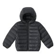 thumbnail image 1 of Tranfacy Kids Packable Hooded Puffer Jacket for 2-14 Years Lightweight Zipper Pocket with Storage Bag, 1 of 6