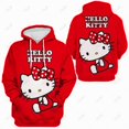 thumbnail image 3 of Hello Kitty Print Design Hoody For Women Pocket Street Sweatshirt Hip Hop Style Fleece Hoodie All-Match Comfortable Clothes HOEMLIN, 3 of 7