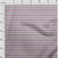 thumbnail image 3 of oneOone Cotton Poplin Purple Fabric Chevron Sewing Material Print Fabric By The Yard 56 Inch Wide, 3 of 4