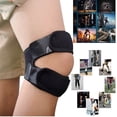 thumbnail image 1 of Fiudx Variable Sports Patella Pad Knee Support Brace,Breathable Dual Support Knee Pads, 1 of 2