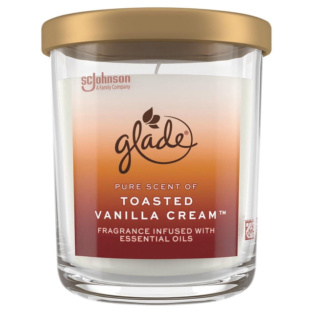 Glade® grand chandelle, Crème de vanille grillée