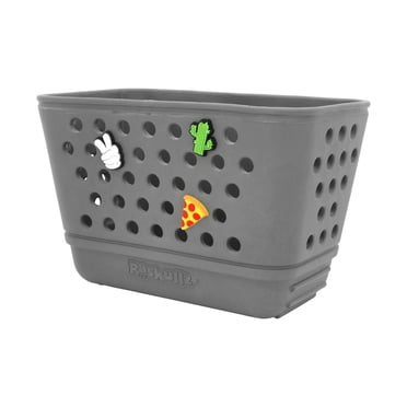 Bell Sports Panier à vélo gris Charms pour enfants par Raskullz