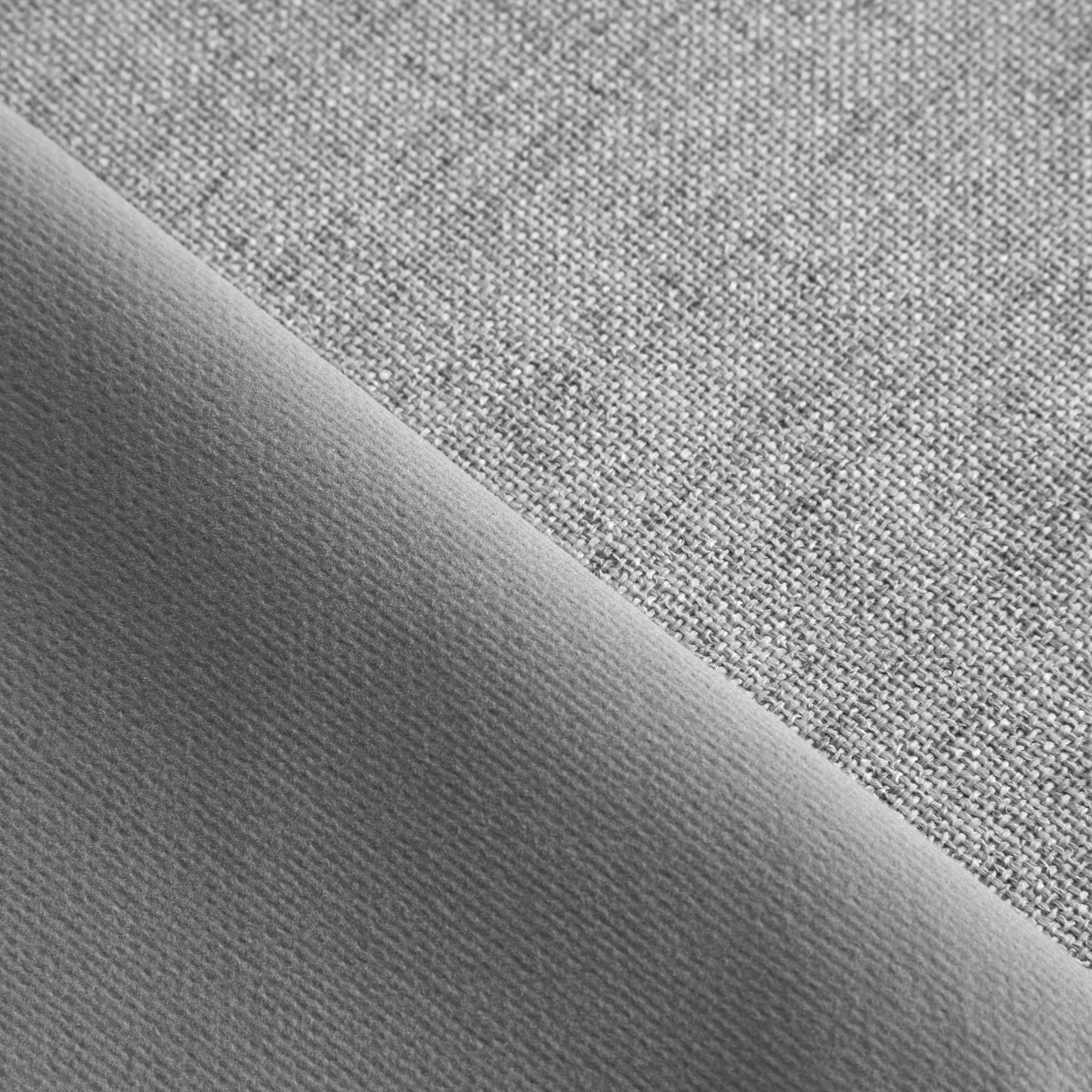 Mainstays Solid Twill Blackout Curtain Panel and Sheers, Set of 4, Soft Silver, 27.5" W x 84" L