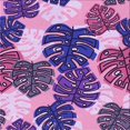 thumbnail image 1 of Ahgly Company Machine Washable Indoor Square Transitional Bright Purple Area Rugs, 8' Square, 1 of 7
