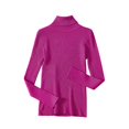 thumbnail image 4 of Yuyuzo Sweaters for Women Long Sleeve Turtlenecks Ribbed Knit Comfy Slim Fitted Basic Pullover Tops, 4 of 5