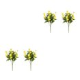 thumbnail image 2 of ZheElen 2pcs Artificial Silk Daisy Flowers Low Maintenance And For Home Faux Flowers yellow 2Set, 2 of 6